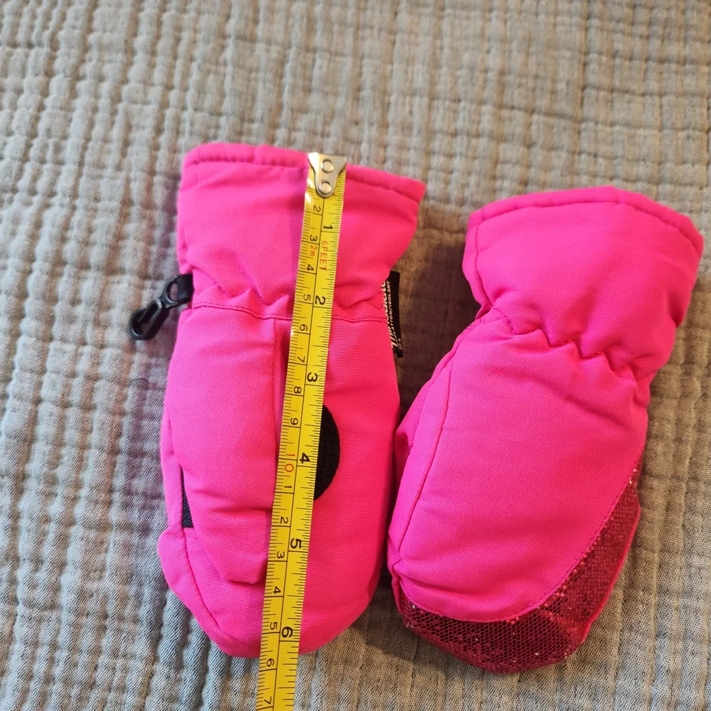 Joe Boxer girls pink thinsulate so gloves toddler One Size